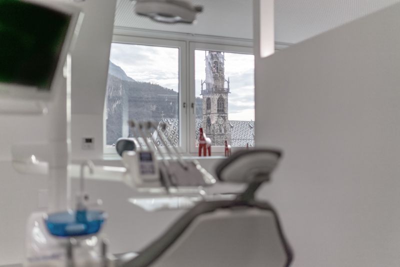 Duomo di Bolzano visto dalla finestra dell'ambulatorio
